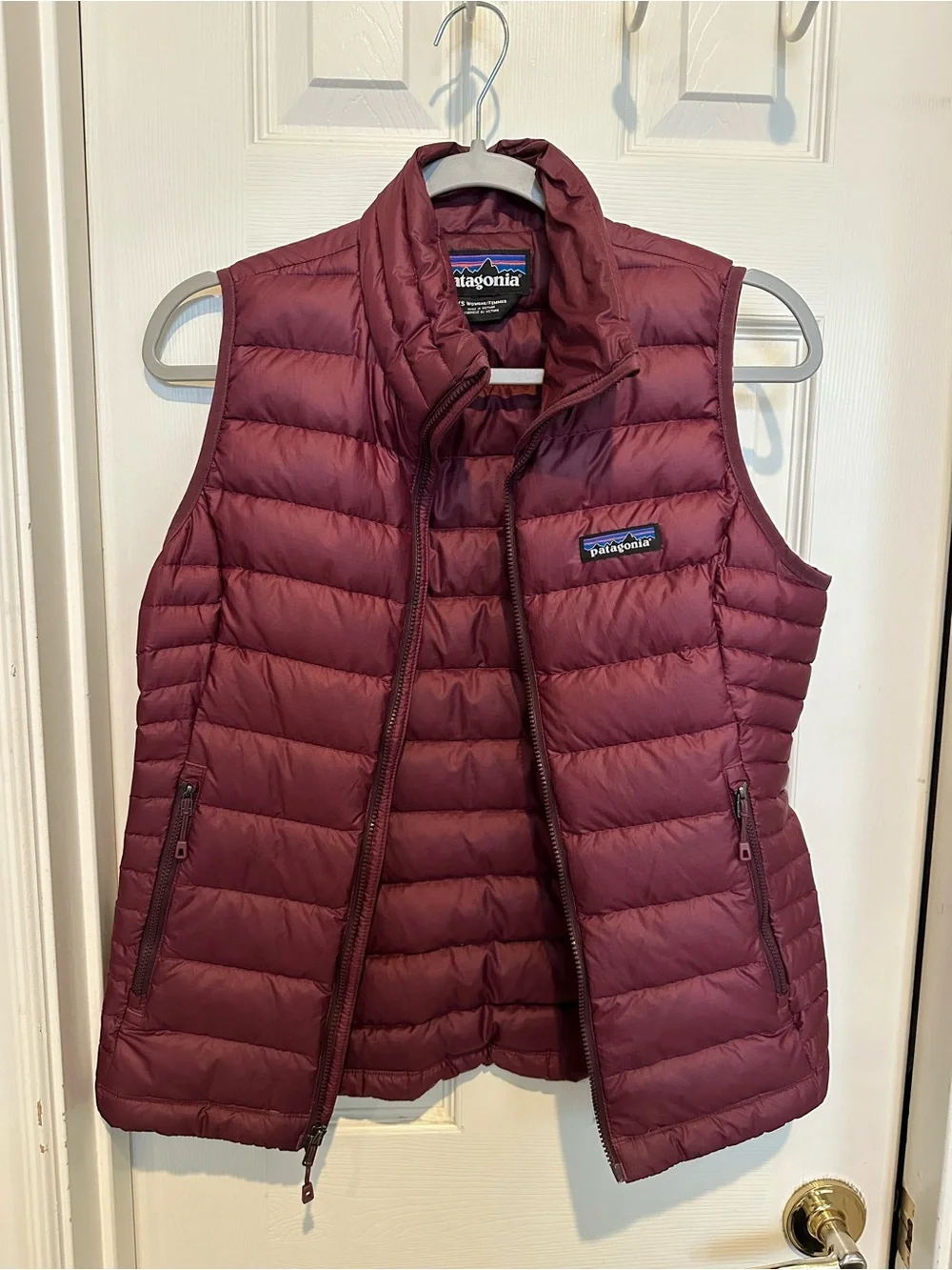 Patagonia Women’s Nano Puff Vest — Burgundy